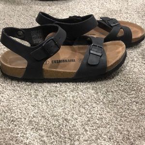Black sandals